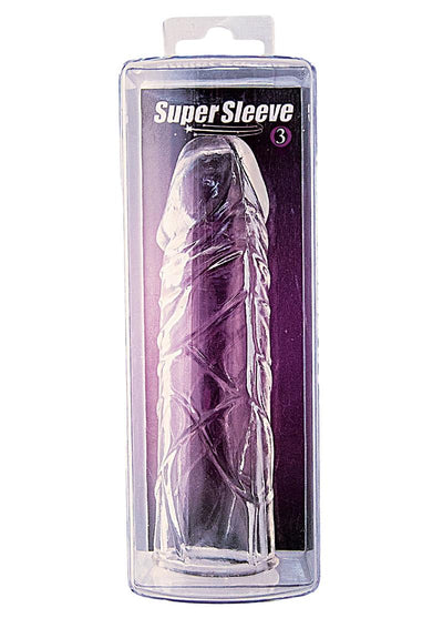 Super Sleeve 3 Penis Extender - Clear