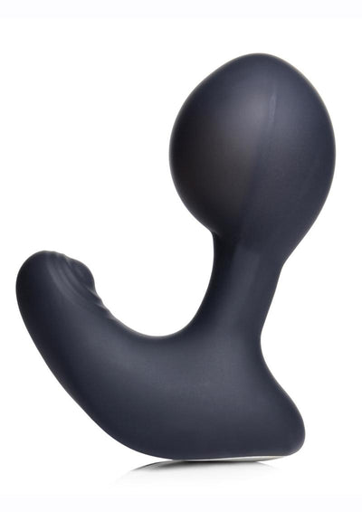 Swell 10x Inflatable and Tapping Rechargeable Silicone Prostate Vibrator with Remote Control