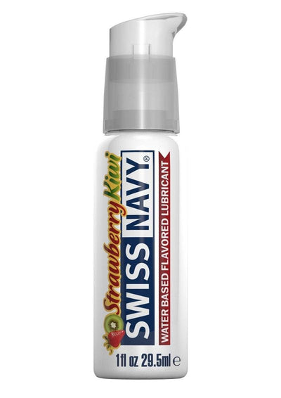 Swiss Navy Flavored Lubricant 1oz/30ml - Strawberry Kiwi