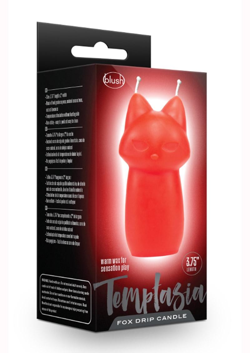 Temptasia Fox Drip Candle - Red