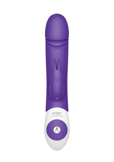 The Thrusting Rabbit Rechargeable Silicone Vibrator with Clitoral Stimulation