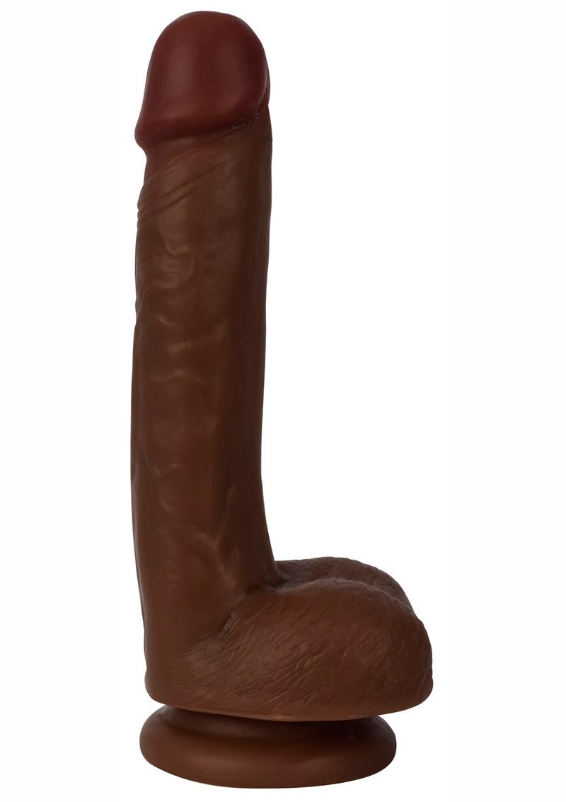 Thinz Slim Dong with Balls - Chocolate - 7in