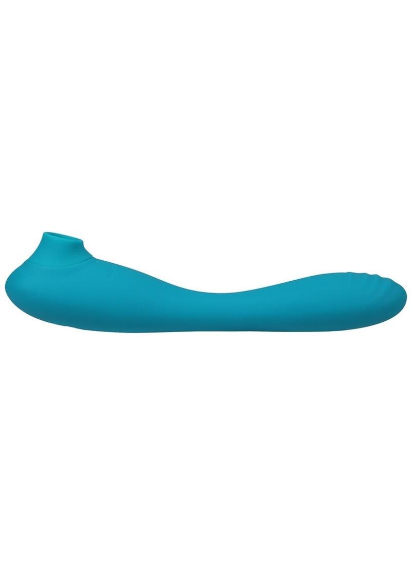 This Product Sucks Bendable Wand Rechargeable Silicone Vibrator