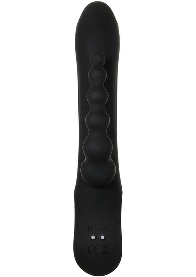 Trifecta Rechargeable Silicone Rabbit Vibrator