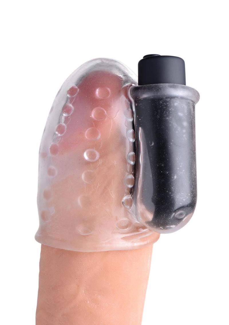 Trinity Men Rechargeable Bullet Penis Head Teaser with Remote Control