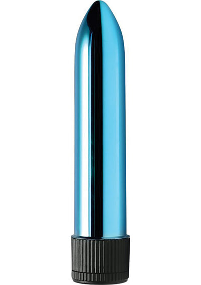 Trinity Vibes Slim Vibrator - Blue - 5in