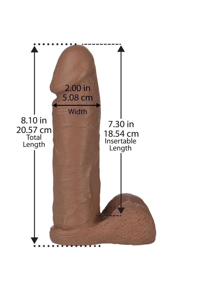 Vac-U-Lock Realistic Dildo