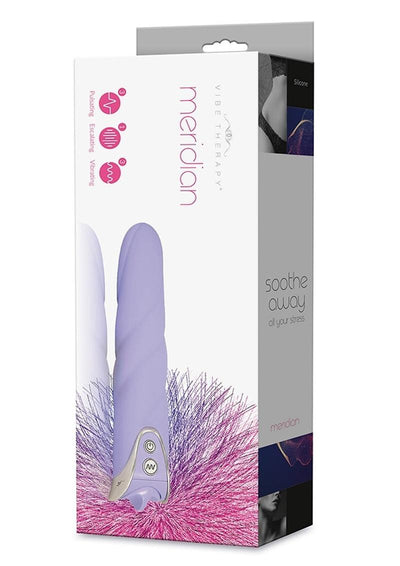 Vibe Therapy Meridian Silicone Vibrator - Purple