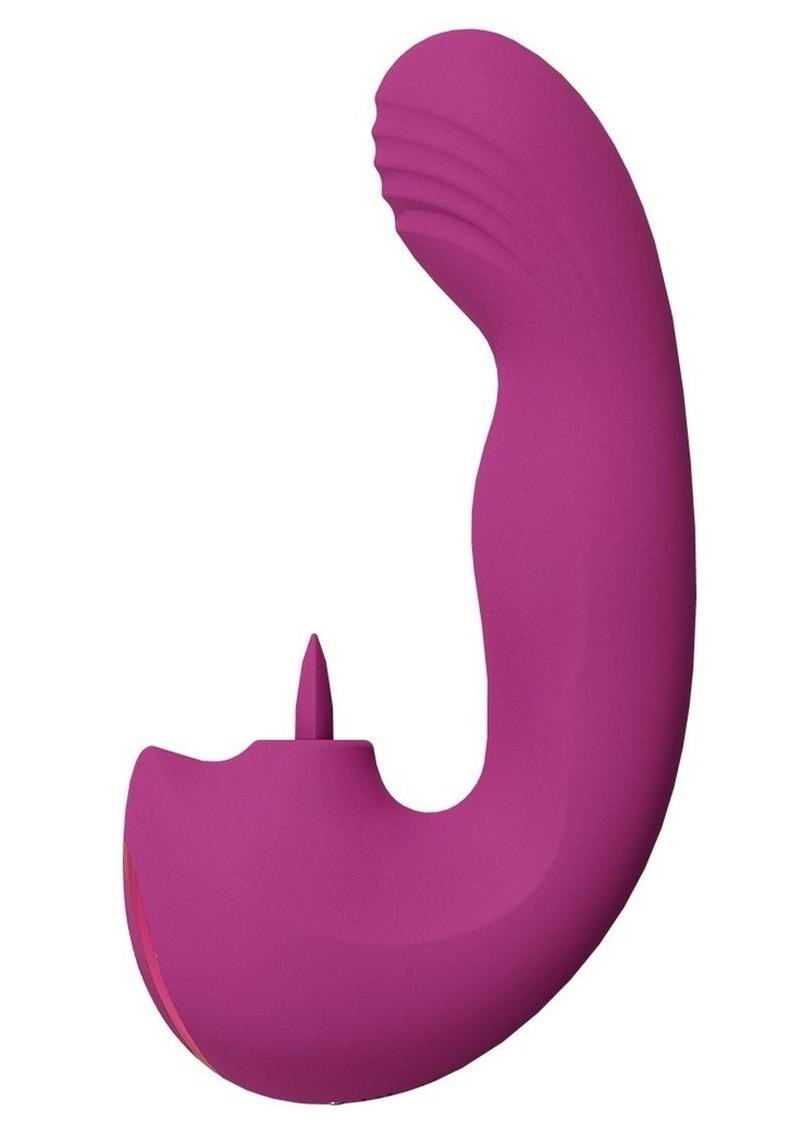 Vive Yuki Rechargeable Dual Motor G-Spot Vibrator with Massaging Beads