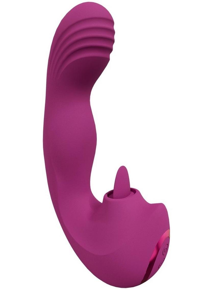 Vive Yuki Rechargeable Dual Motor G-Spot Vibrator with Massaging Beads