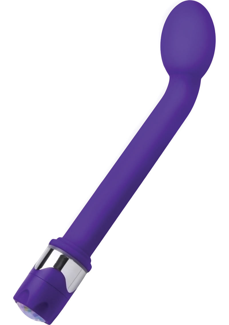 Vogue Sequin Series G-Spot Vibration Jewel Wand - Purple