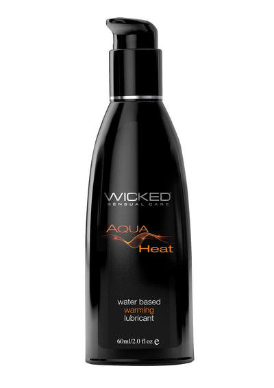 Wicked Aqua Heat Water Based Warming Lubricant - 2oz